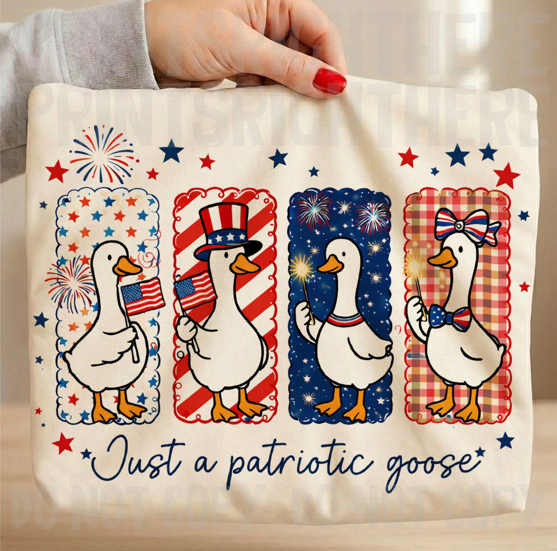 #45- Patriotic Goose