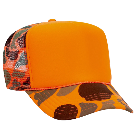 Neon Orange Camo